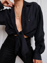Load image into Gallery viewer, "Dalia" silk shirt