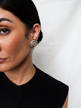 Load image into Gallery viewer, "Storm" vintage earrings
