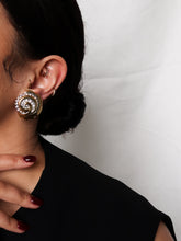 Load image into Gallery viewer, "Storm" vintage earrings
