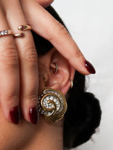 Load image into Gallery viewer, "Storm" vintage earrings