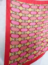 Load image into Gallery viewer, "Retro" silk scarf
