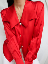 Load image into Gallery viewer, "Dracy" silk shirt