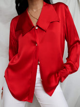 Load image into Gallery viewer, "Dracy" silk shirt