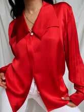 Load image into Gallery viewer, "Dracy" silk shirt