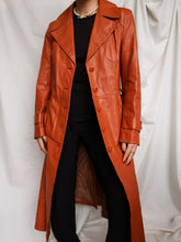 Load image into Gallery viewer, "Harr" leather trench