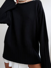 Load image into Gallery viewer, RODIER black jumper