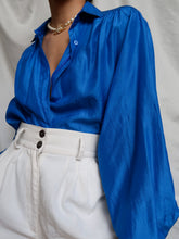 Load image into Gallery viewer, "Helene" silk shirt
