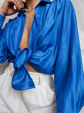 Load image into Gallery viewer, "Helene" silk shirt