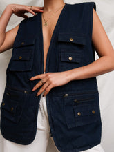 Load image into Gallery viewer, "Lola" denim vest
