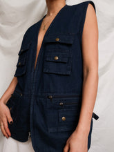Load image into Gallery viewer, "Lola" denim vest