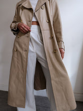 Load image into Gallery viewer, "Seventies" leather trench
