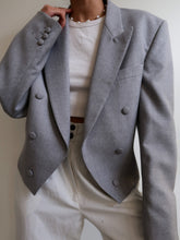 Load image into Gallery viewer, Grey tailored vest