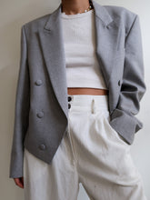 Load image into Gallery viewer, Grey tailored vest