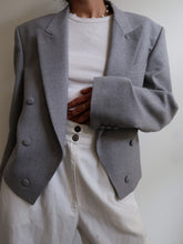 Load image into Gallery viewer, Grey tailored vest