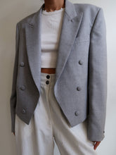 Load image into Gallery viewer, Grey tailored vest