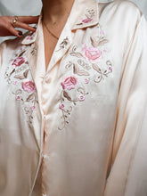 Load image into Gallery viewer, "Roses" silk pyjama