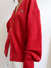 Load image into Gallery viewer, LACOSTE knitted cardigan