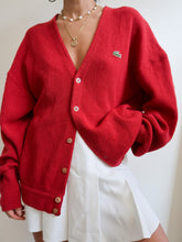 Load image into Gallery viewer, LACOSTE knitted cardigan