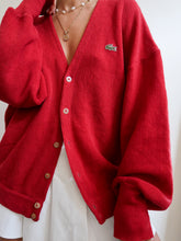 Load image into Gallery viewer, LACOSTE knitted cardigan