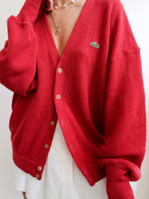 Load image into Gallery viewer, LACOSTE knitted cardigan