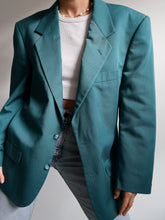 Load image into Gallery viewer, Petrol blue blazer