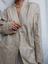 Load image into Gallery viewer, "Celina" linen blazer