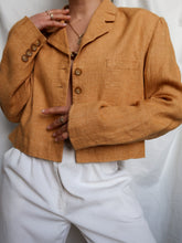 Load image into Gallery viewer, "Sahara" cropped blazer