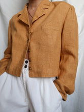 Load image into Gallery viewer, "Sahara" cropped blazer
