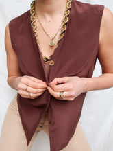 Load image into Gallery viewer, "Coco" silk top