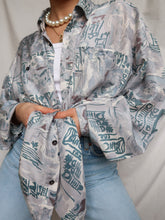 Load image into Gallery viewer, "Cleopatra" silk shirt