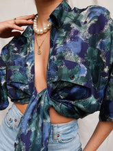 Load image into Gallery viewer, "Dominica" silk shirt