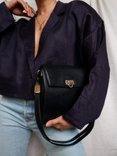 Load image into Gallery viewer, POURCHET navy bag