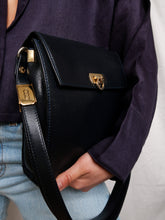 Load image into Gallery viewer, POURCHET navy bag