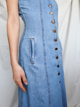 Load image into Gallery viewer, "Cannes" denim dress