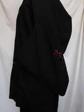 Load image into Gallery viewer, "Sakura" black kimono