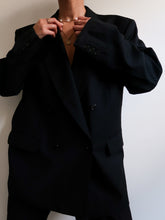 Load image into Gallery viewer, “Emilio” black blazer