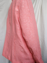 Load image into Gallery viewer, "Rose" silk blazer