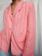 Load image into Gallery viewer, "Rose" silk blazer