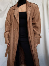 Load image into Gallery viewer, "Gold age" trench coat