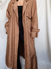 Load image into Gallery viewer, "Gold age" trench coat