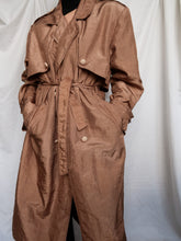 Load image into Gallery viewer, "Gold age" trench coat