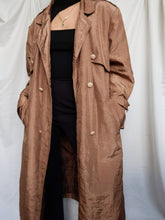 Load image into Gallery viewer, "Gold age" trench coat