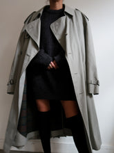 Load image into Gallery viewer, Light green trench coat