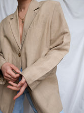 Load image into Gallery viewer, "Montaigne" beige blazer