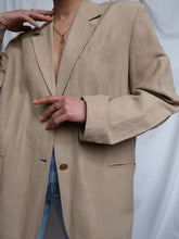 Load image into Gallery viewer, "Montaigne" beige blazer