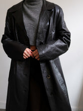 Load image into Gallery viewer, "Amalia" leather trench
