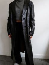 Load image into Gallery viewer, "Amalia" leather trench