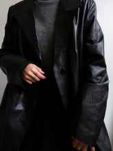 Load image into Gallery viewer, "Amalia" leather trench