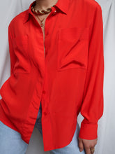 Load image into Gallery viewer, "Rajaa" silk shirt