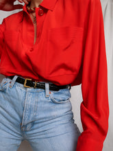 Load image into Gallery viewer, "Rajaa" silk shirt